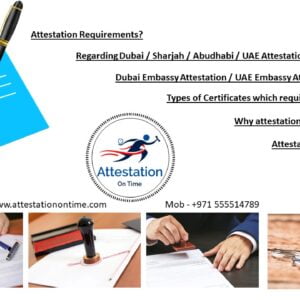Certificate Attestation Article