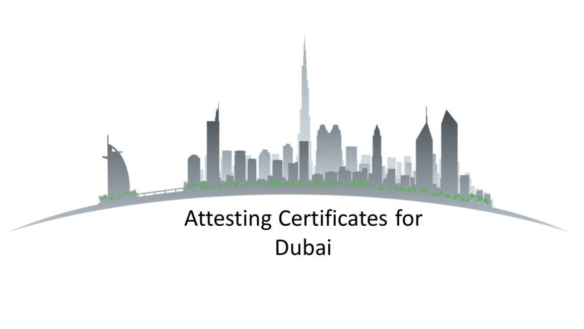 Attesting Certificates Dubai