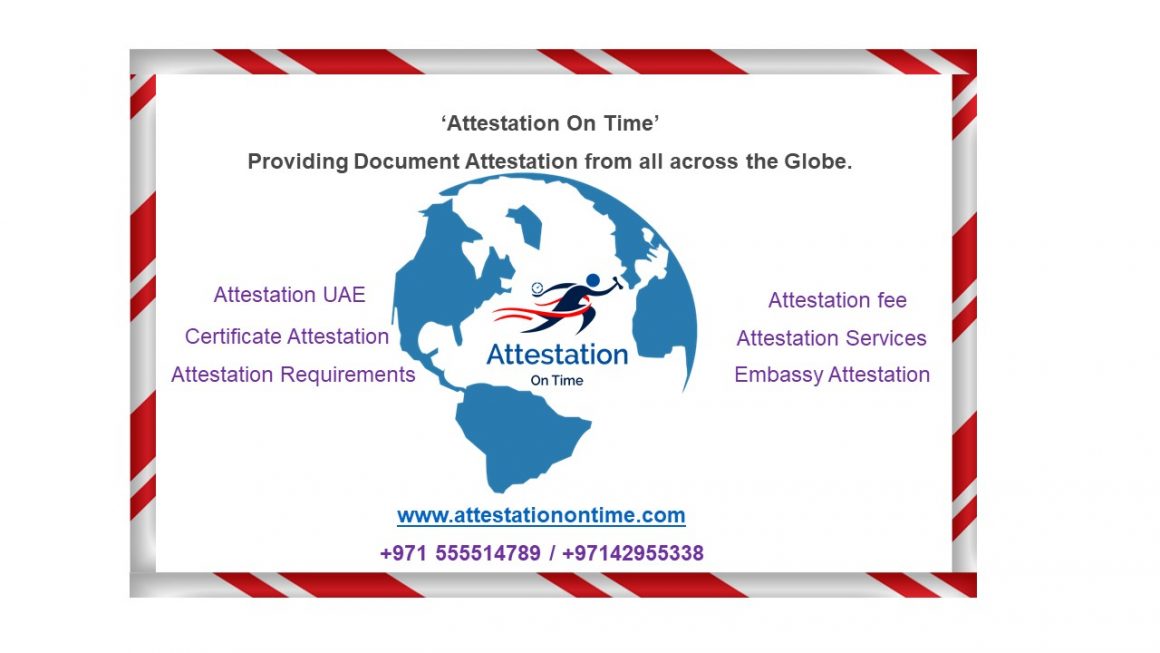 UAE Document Attestations