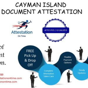 Cayman Island Document Attestation
