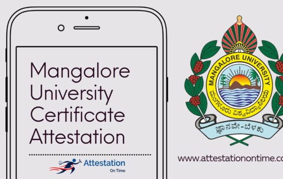 Mangalore University Certificate Attestation